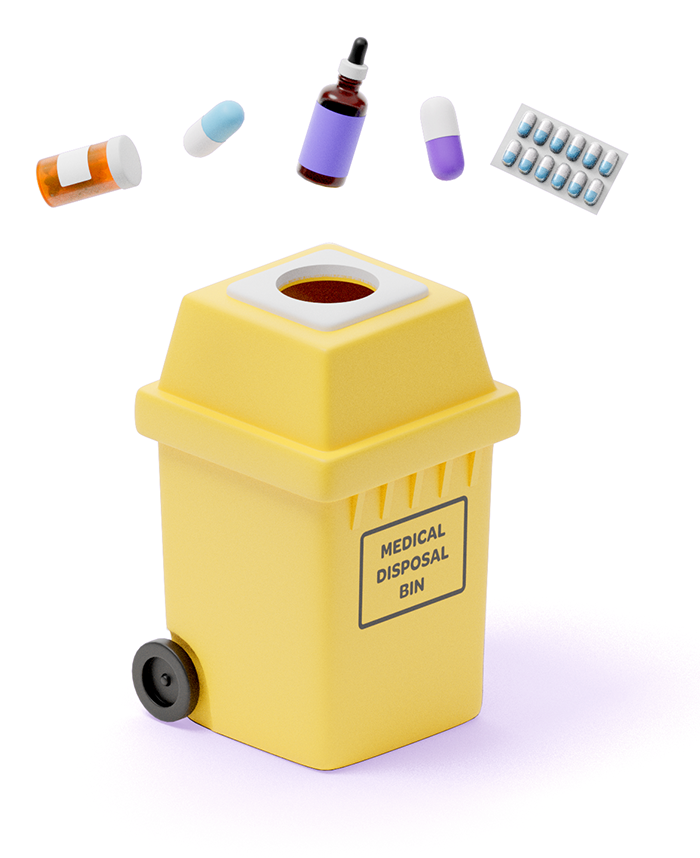 Medication Disposal - Bin